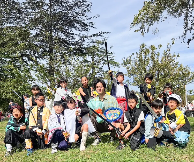 代表講師とスクール生の集合写真